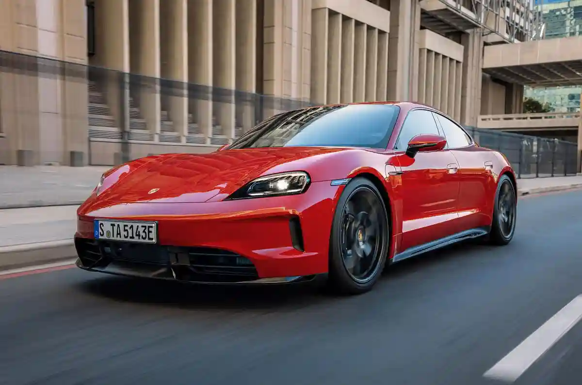 Porsche Taycan теперь с виртуальной коробкой передач — как у Hyundai, только по-своему