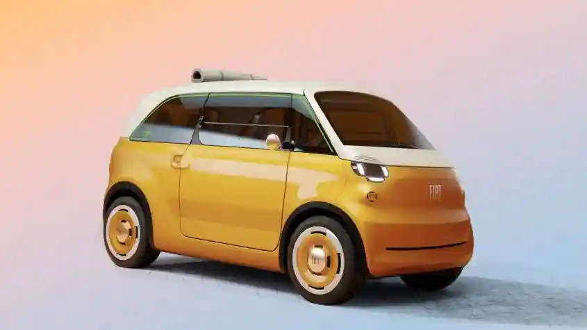 Fiat Multiplina: крошечный электрический городской автомобиль с характером