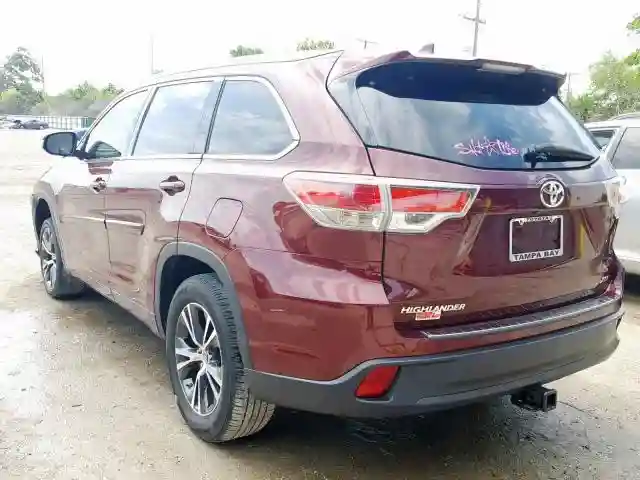5TDKKRFH6GS160606 2016 TOYOTA HIGHLANDER XLE-2