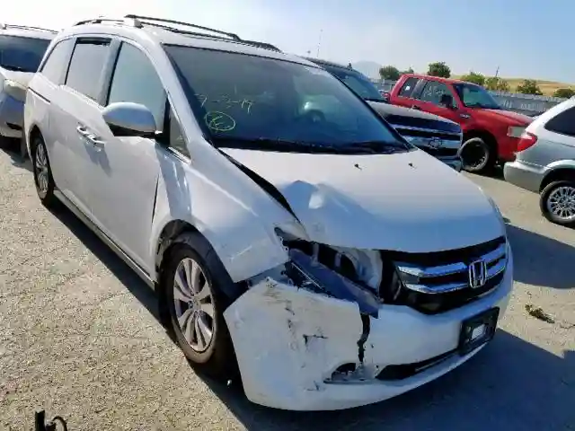 5FNRL5H64EB123989 2014 HONDA ODYSSEY EXL-0