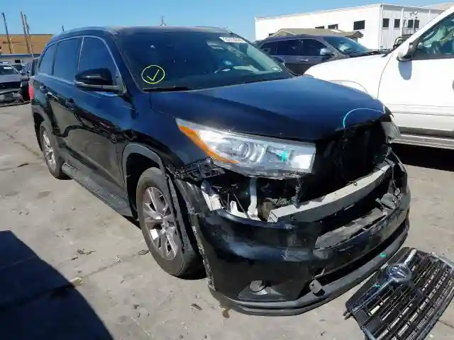 5TDKKRFHXFS077842 2015 TOYOTA HIGHLANDER XLE-0