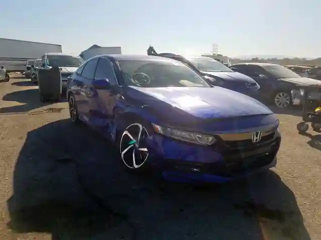 1HGCV1F32KA006466 2019 HONDA ACCORD SPORT-0