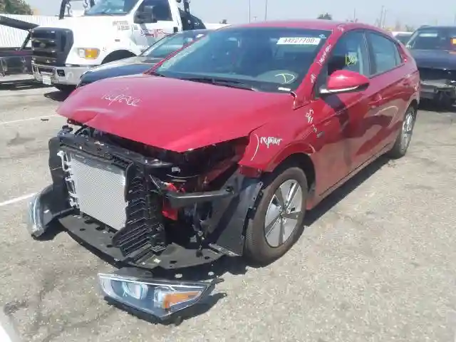 KMHC65LC2KU180930 2019 HYUNDAI IONIQ BLUE-1