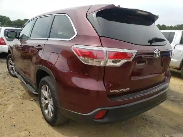 5TDZKRFH5ES016296 2014 TOYOTA HIGHLANDER LE-2