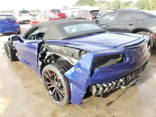1G1YS3D66H5607038 2017 CHEVROLET CORVETTE Z06 2LZ-2