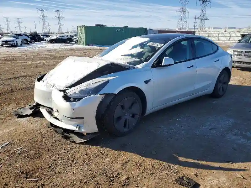 5YJ3E1EB1NF173775 2022 TESLA MODEL 3-0