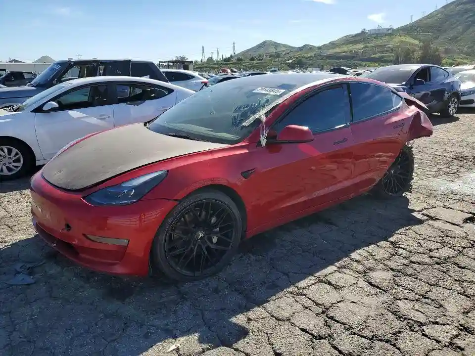 5YJ3E1EB7NF286369 2022 TESLA MODEL 3-0