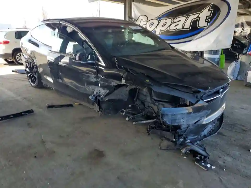 5YJXCDE25HF051529 2017 TESLA MODEL X-3
