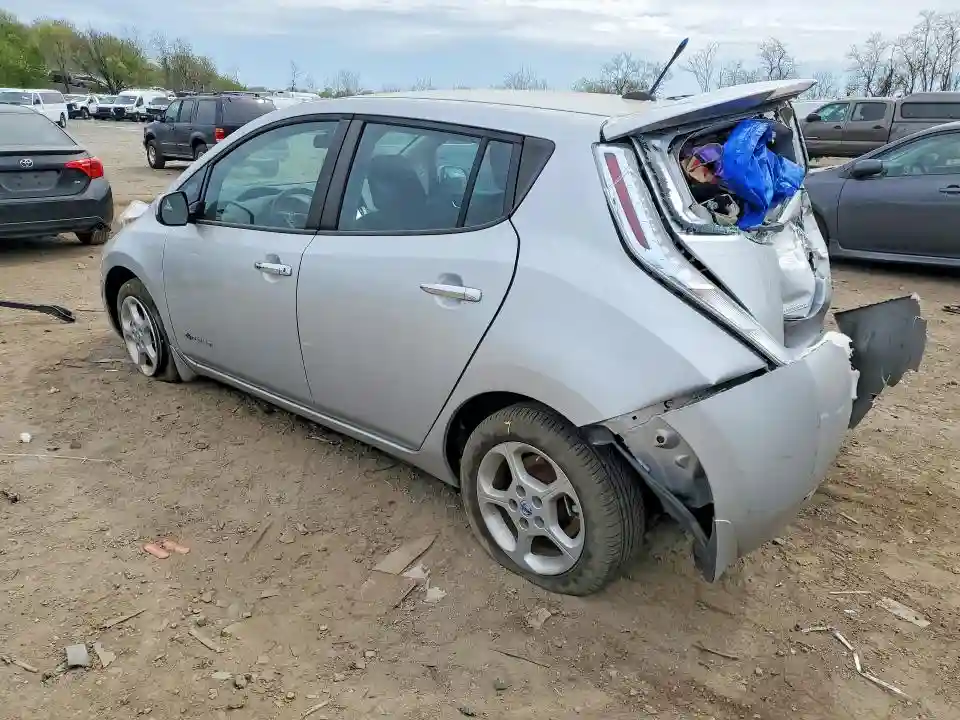 1N4AZ0CP2EC333668 2014 NISSAN LEAF-1