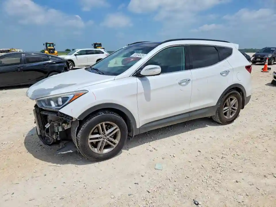 5NMZUDLBXJH103024 2018 HYUNDAI SANTA FE-0