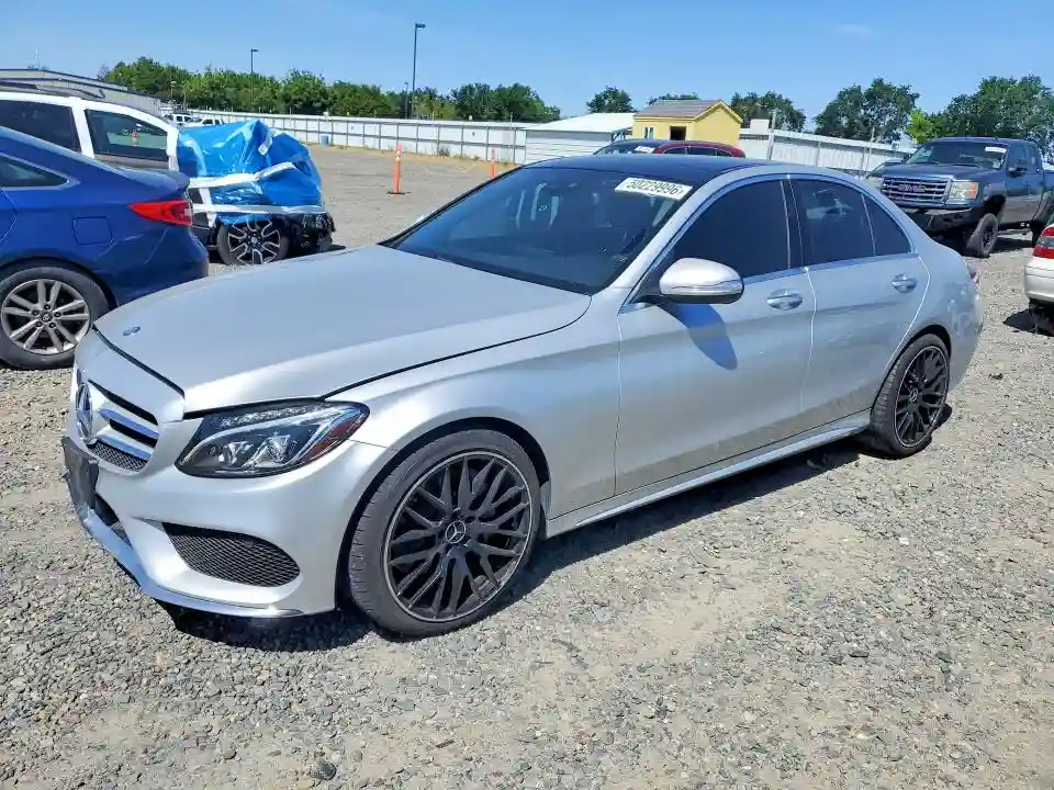 55SWF6GB2FU035795 2015 MERCEDES-BENZ C-CLASS-0