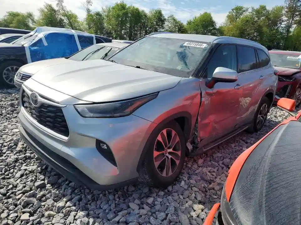 5TDGZRAH5MS521439 2021 TOYOTA HIGHLANDER-0