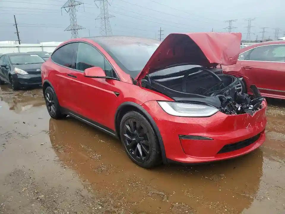 5YJXCBE54MF326364 2021 TESLA MODEL X-3