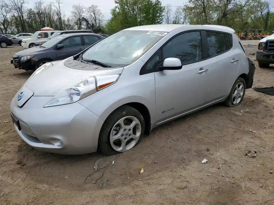 1N4AZ0CP2EC333668 2014 NISSAN LEAF-0