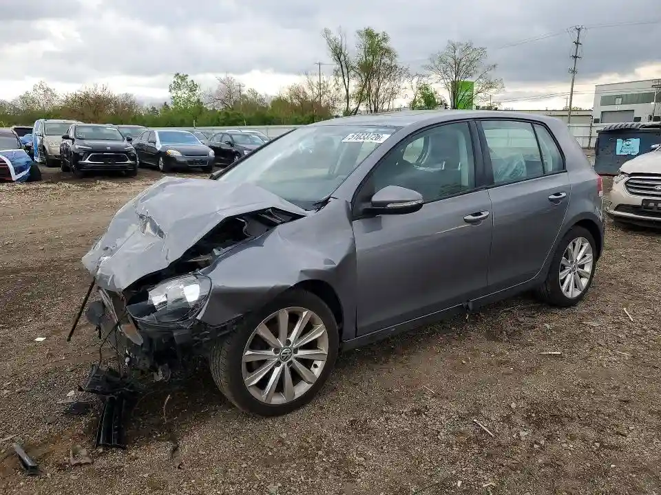 WVWNM7AJ0CW326604 2012 VOLKSWAGEN GOLF-0