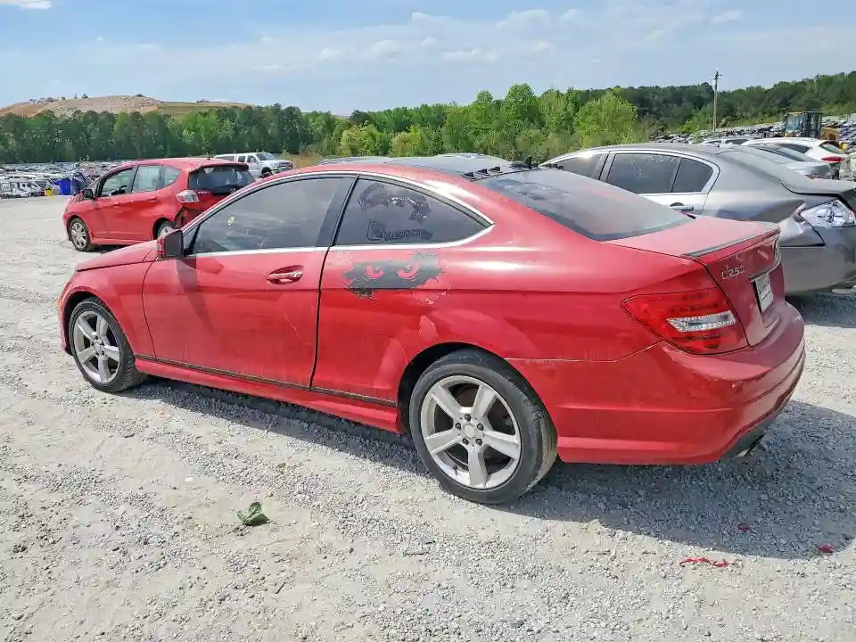 WDDGJ4HB5FG384338 2015 MERCEDES-BENZ C 250-1