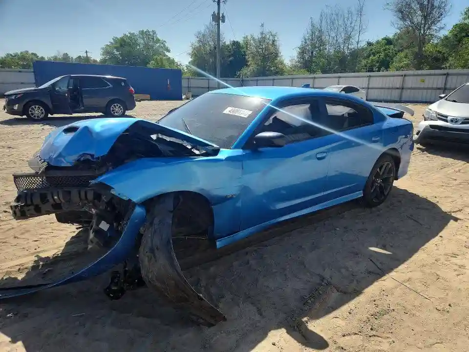 2C3CDXCT2KH570195 2019 DODGE CHARGER R-0