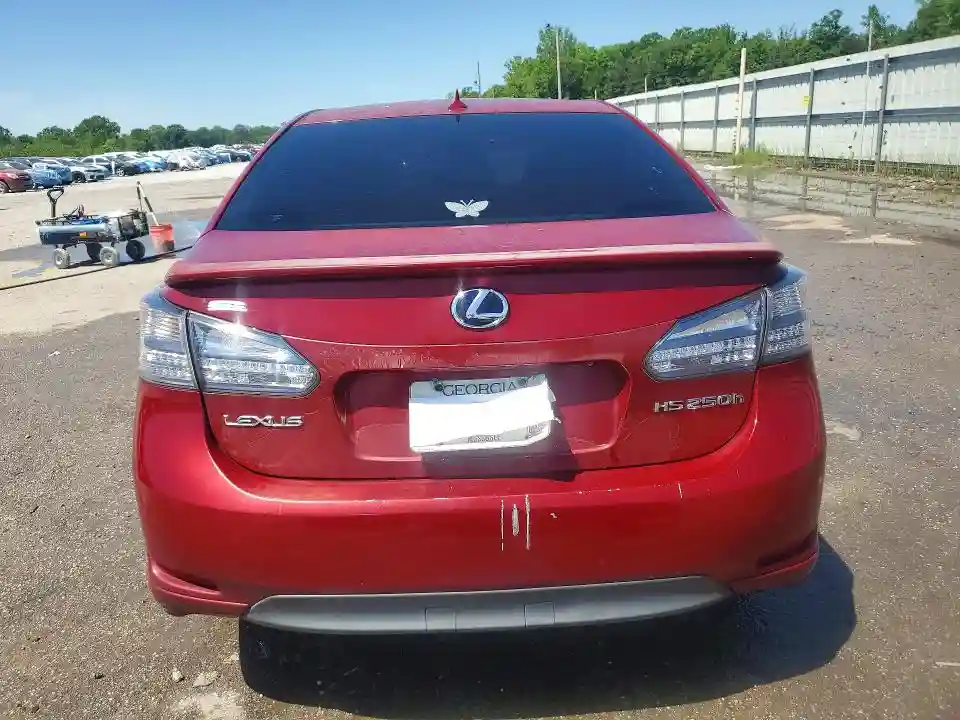 JTHBB1BA7A2001178 2010 LEXUS HS-5