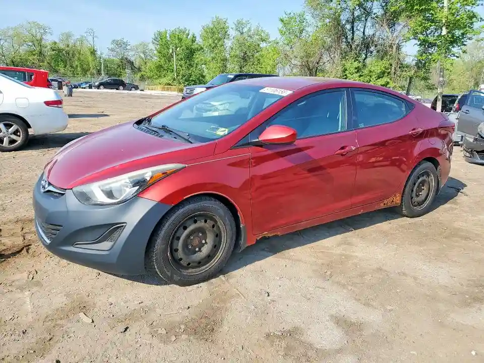 5NPDH4AE3EH541355 2014 HYUNDAI ELANTRA-0
