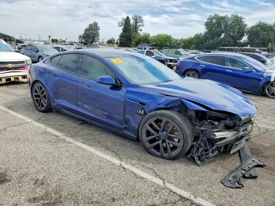 5YJSA1E55MF434194 2021 TESLA MODEL S-3