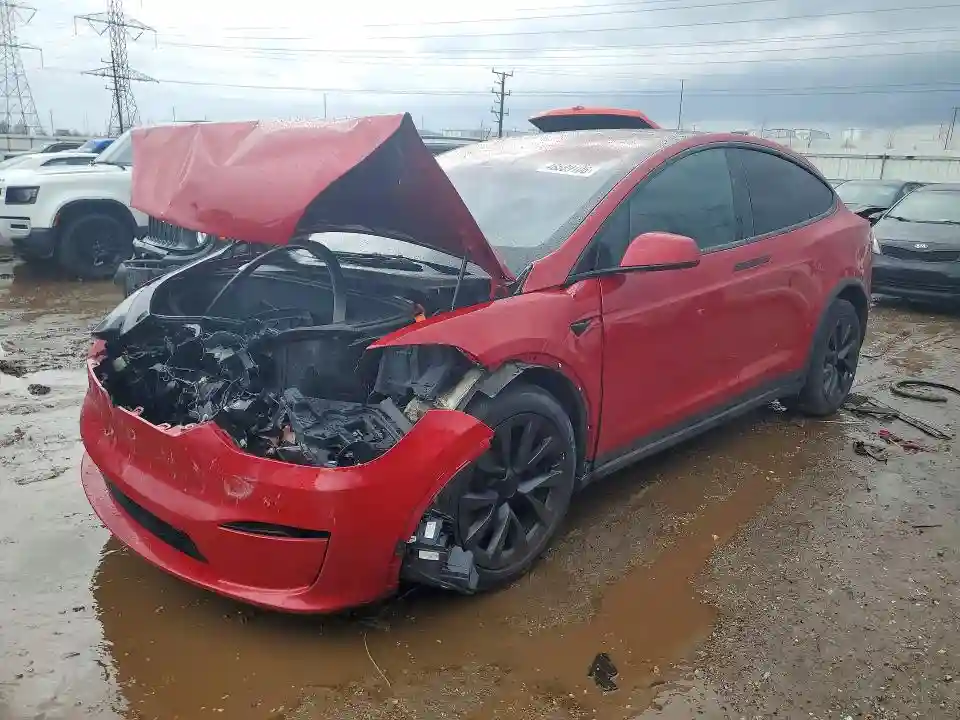 5YJXCBE54MF326364 2021 TESLA MODEL X-0
