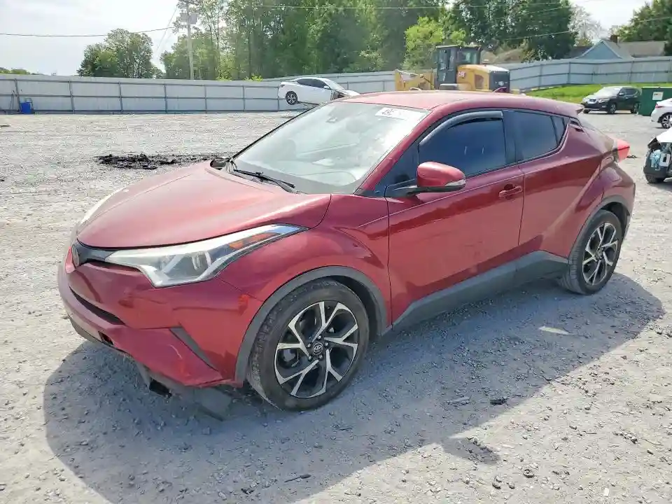 NMTKHMBX3JR001384 2018 TOYOTA C-HR-0