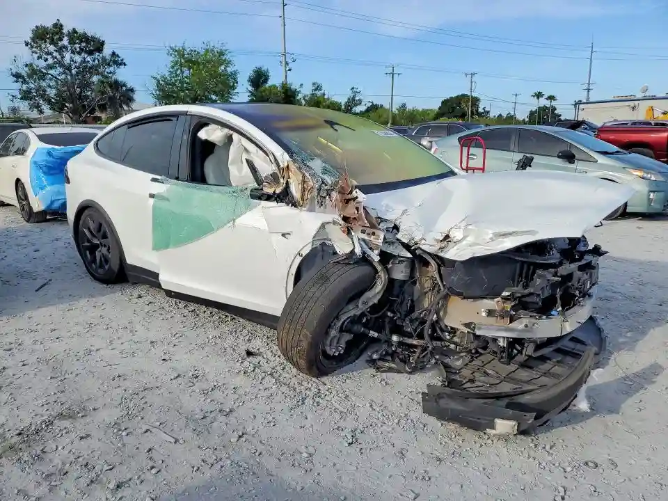 7SAXCBE60NF355101 2022 TESLA MODEL X-3
