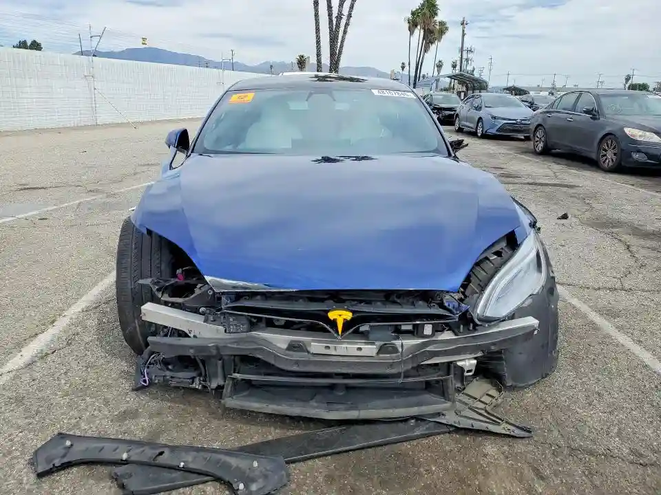 5YJSA1E55MF434194 2021 TESLA MODEL S-4