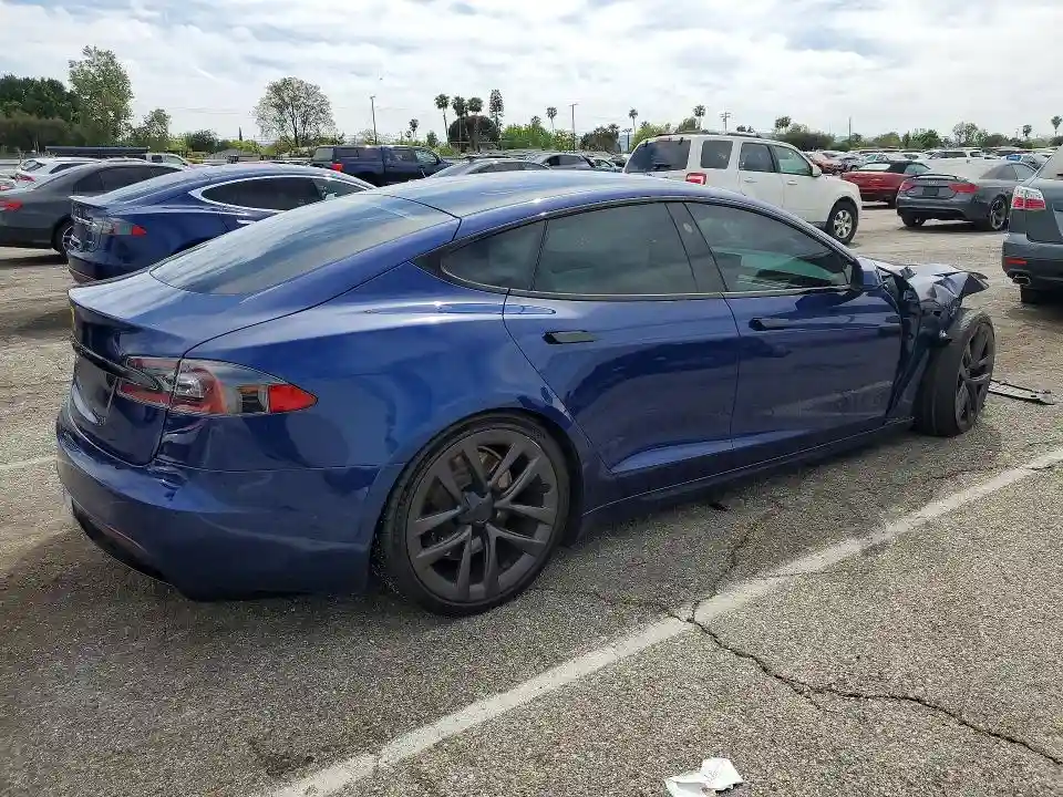 5YJSA1E55MF434194 2021 TESLA MODEL S-2