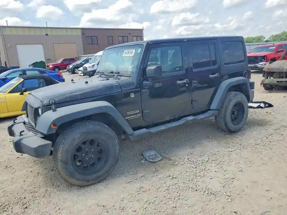 1C4BJWDG6EL329193 2014 JEEP WRANGLER-0