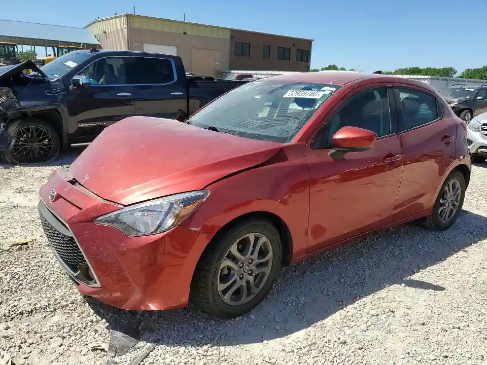 3MYDLBJV9LY706586 2020 TOYOTA YARIS-0