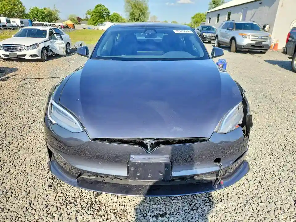 5YJSA1E55MF442103 2021 TESLA MODEL S-4