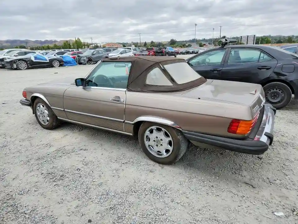 WDBBA48D5KA102605 1989 MERCEDES-BENZ SL-CLASS-1
