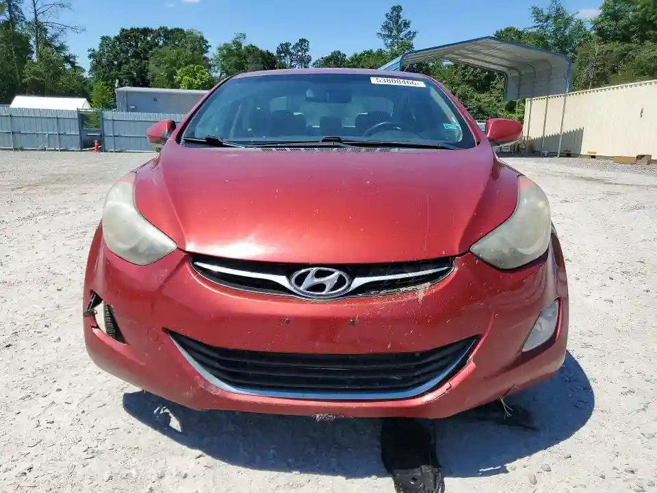 KMHDH4AE3CU289119 2012 HYUNDAI ELANTRA-4