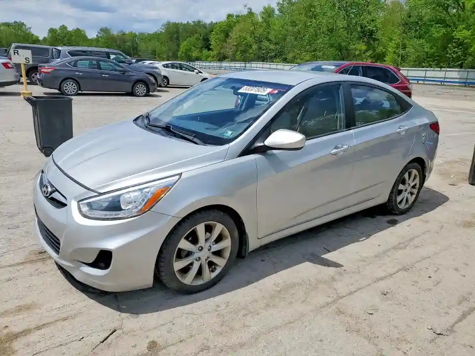 KMHCU4AE1EU701113 2014 HYUNDAI ACCENT-0