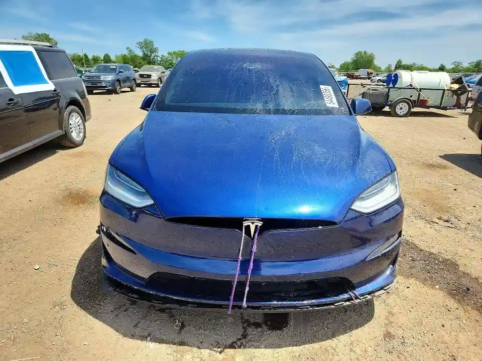 7SAXCBE67NF332253 2022 TESLA MODEL X-4