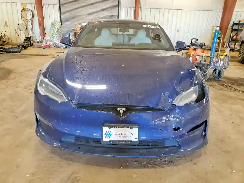 5YJSA1E58MF455380 2021 TESLA MODEL S-4