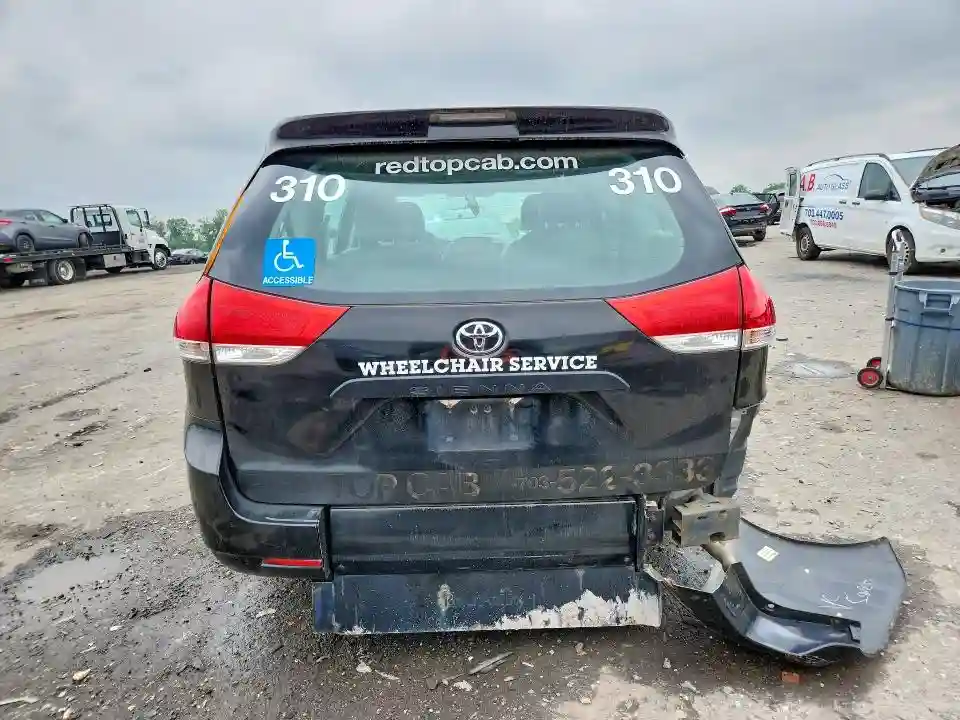 5TDZK3DC8ES453309 2014 TOYOTA SIENNA-5