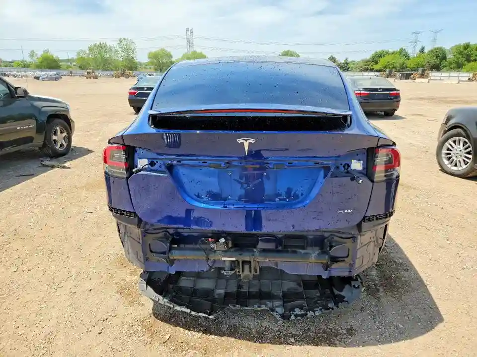 7SAXCBE67NF332253 2022 TESLA MODEL X-5