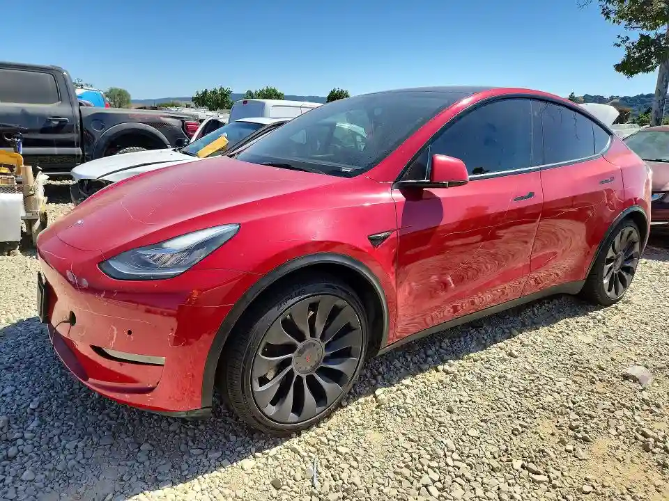 7SAYGAEE8NF401607 2022 TESLA MODEL Y-0