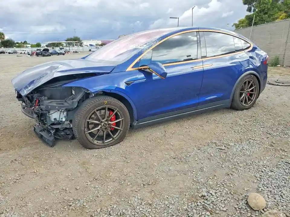 5YJXCBE47HF052865 2017 TESLA MODEL X-0