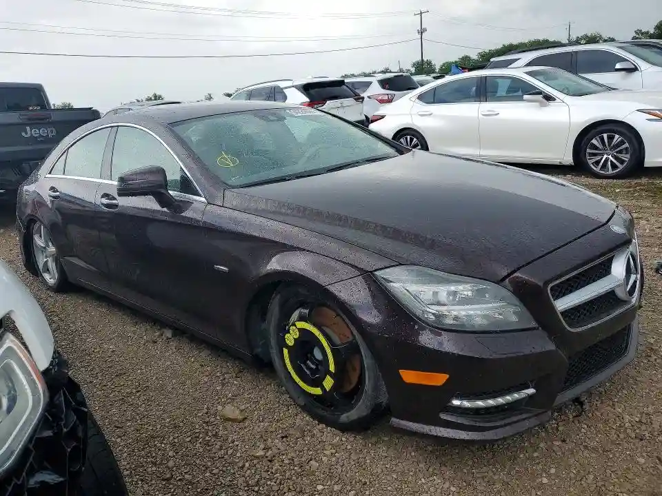 WDDLJ9BB4CA050661 2012 MERCEDES-BENZ CLS-CLASS-3