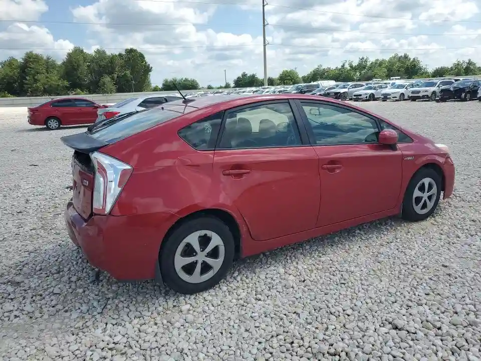 JTDKN3DU9E0379404 2014 TOYOTA PRIUS THRE-2