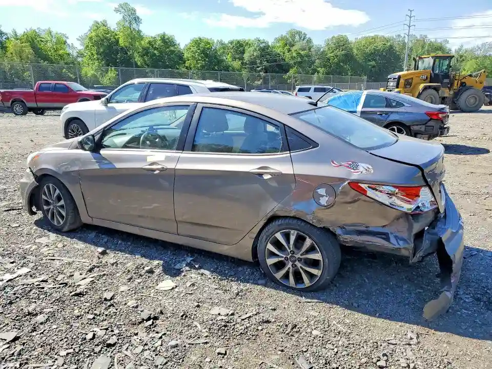 KMHCT4AE4EU638592 2014 HYUNDAI ACCENT-1