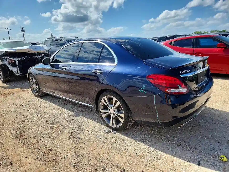 55SWF4JB4GU114996 2016 MERCEDES-BENZ C-CLASS-1