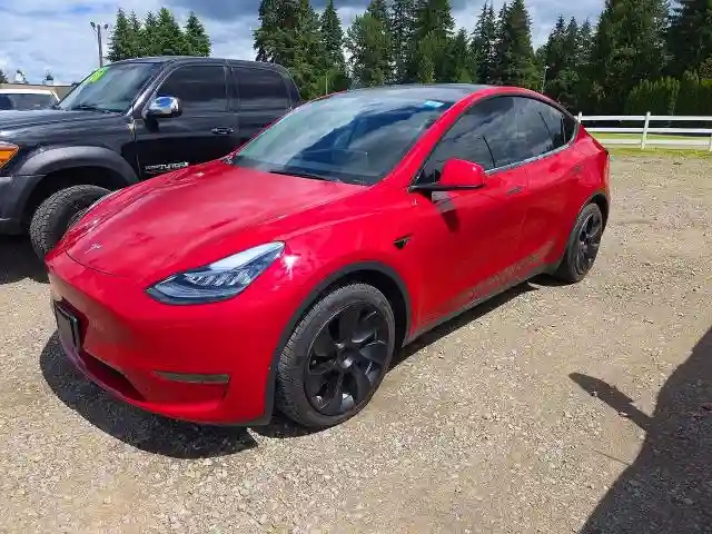 5YJYGDEE4MF233509 2021 TESLA MODEL Y-1