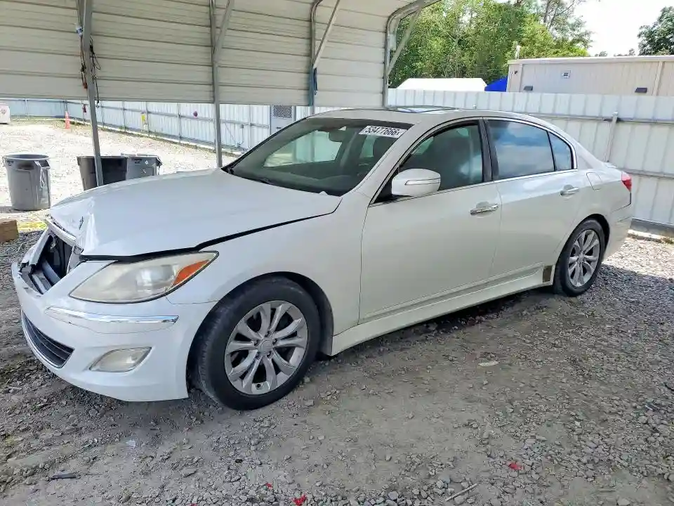 KMHGC4DDXDU242444 2013 HYUNDAI GENESIS-0