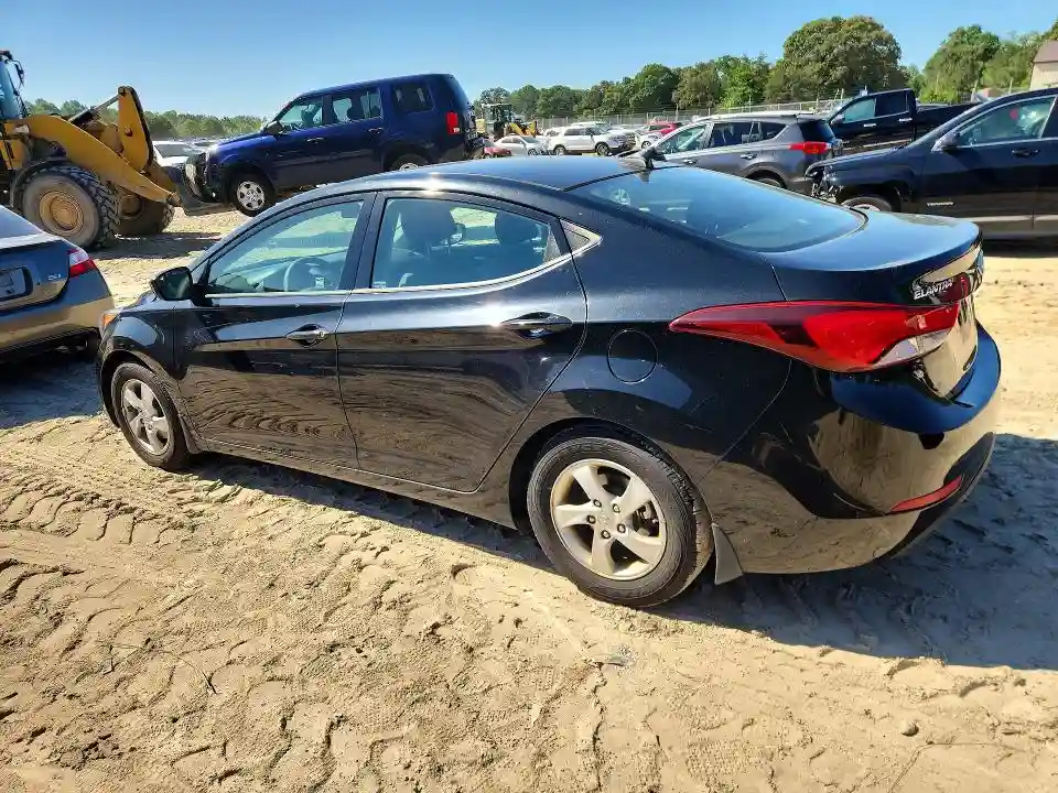5NPDH4AEXEH460045 2014 HYUNDAI ELANTRA-1