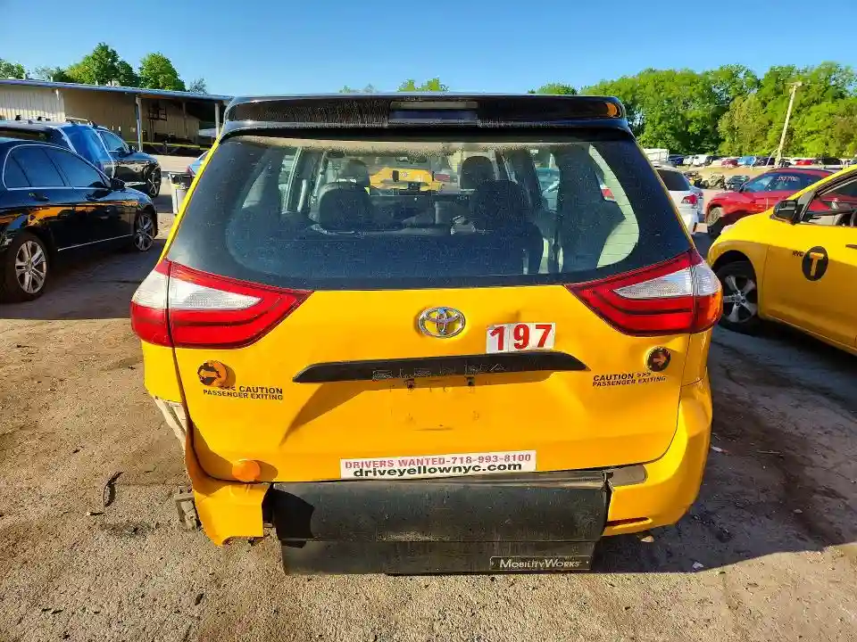 5TDZK3DC9GS756019 2016 TOYOTA SIENNA-5
