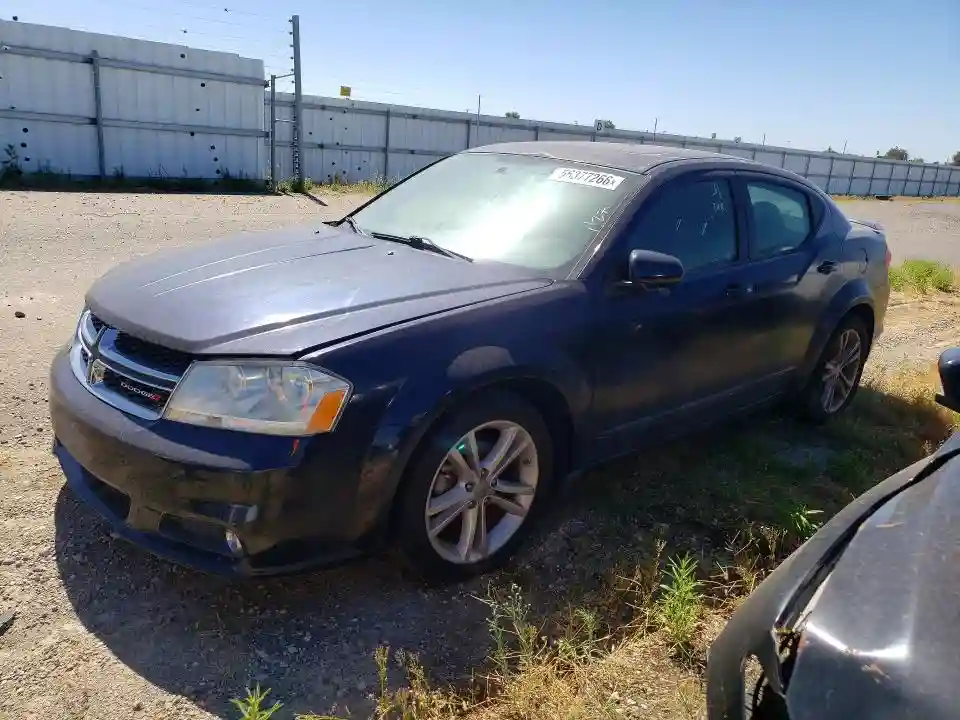 1C3CDZEG9CN309814 2012 DODGE AVENGER-0